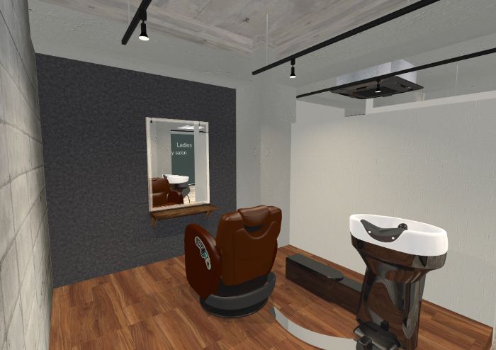 hairsalon reposCGサロン内