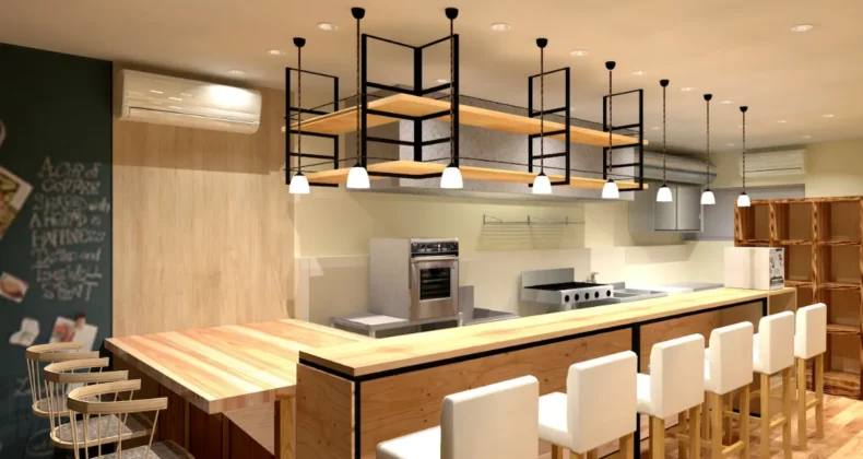 ナチュラルな雰囲気でカフェ営業