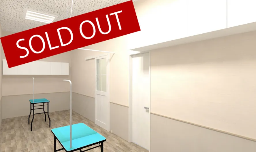 白ベースなペットサロンデザイン