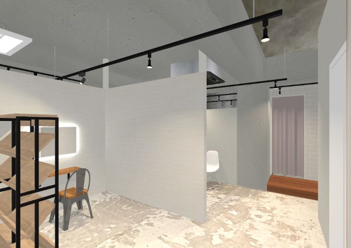 hairsalon reposCGサロン内