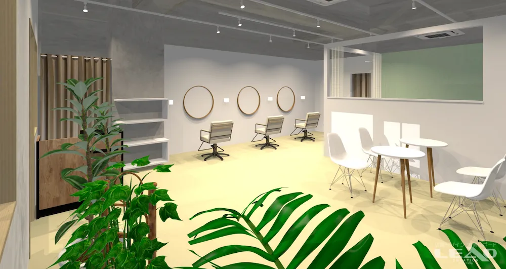 ○の印象を残すデザイン