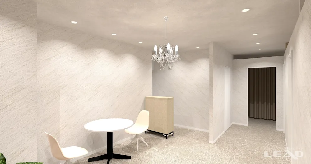 や・わ・ら・か・い を演出するサロンデザイン