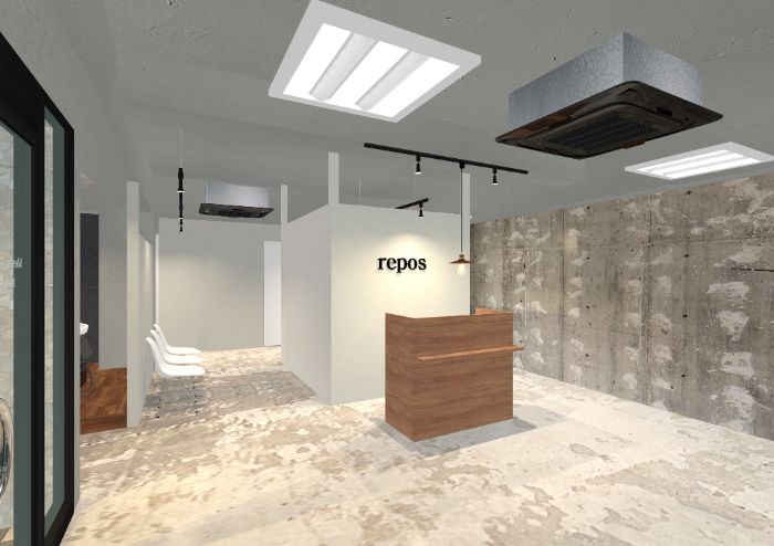hairsalon reposCGサロン内
