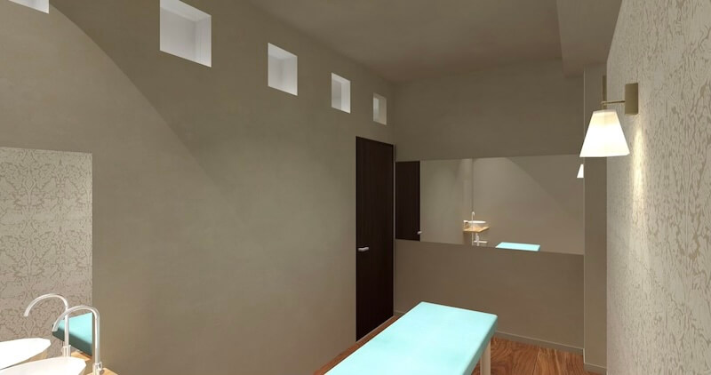 整骨院の施工前CG画像