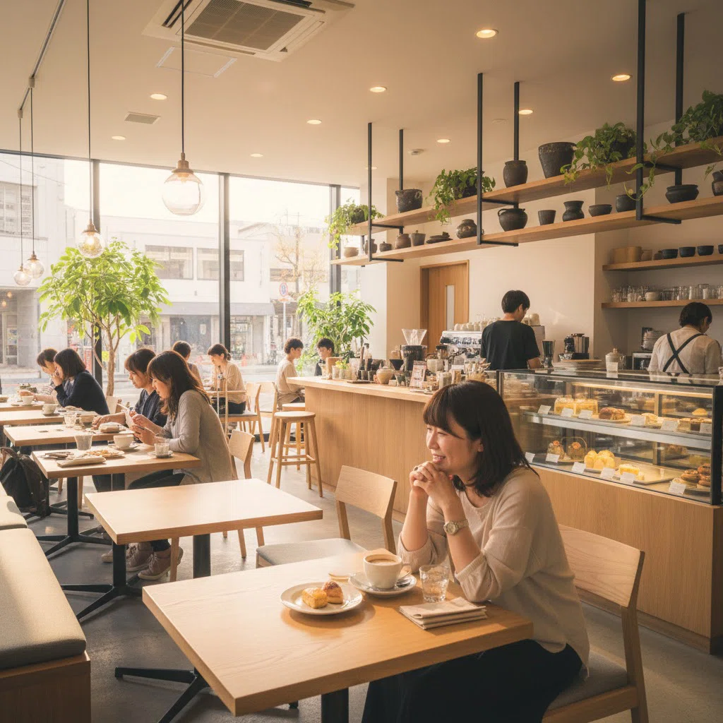カフェ店内